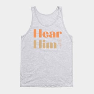 Hear Him LDS Young Women Tank Top